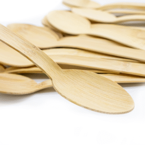 16 cm Spiseske af bambus, letvÃ¦gtig