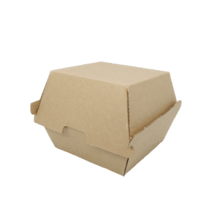 Burgerboks, pap, 10 x 10,5 x 10 cm