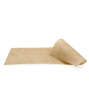 Sandwichpapir, greaseproof, flour-fri, 21 x 16 cm, 40 g/mÂ², brun
