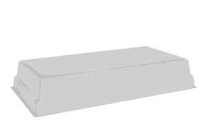 LÃ¥g til 22 x 10 cm kraft bakke