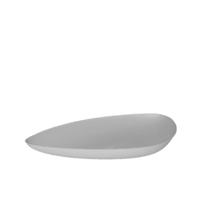 Papcorn-tallerken, 17 x 26 cm