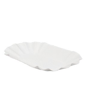 PÃ¸lsebakke, 18 x 9 x 3 cm.