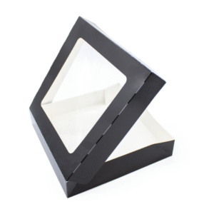 Sushi Box med vindue 250 x 250 x 50 mm